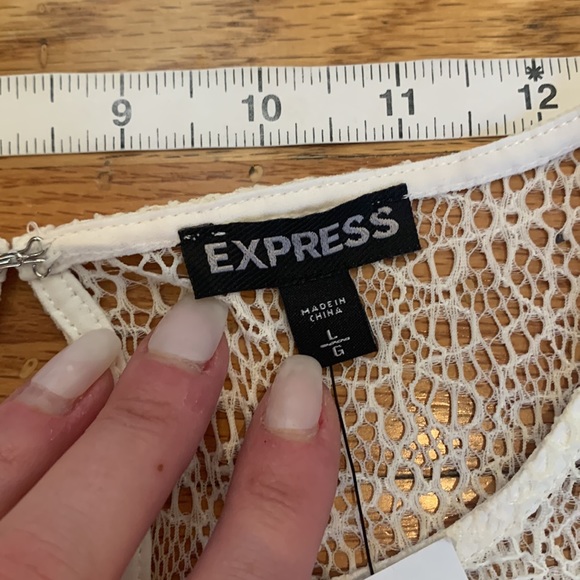 Pretty, Delicate, Cream lace tank - Picture 5 of 8